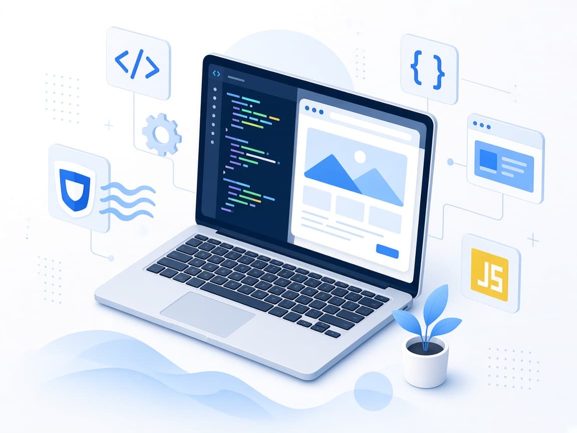 Web Development course illustration